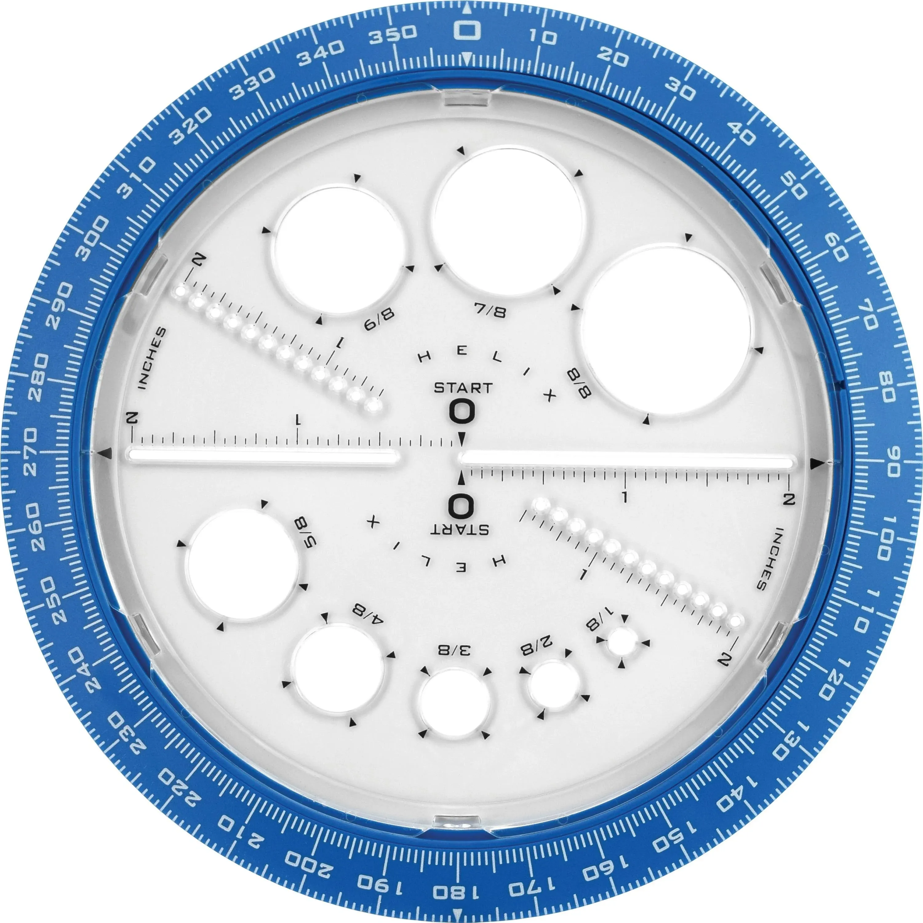 Helix Angle and Circle Protractor