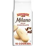 Pepperidge Farm Milano Milk Chocolate Cookies, 6 oz. Bag