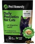 Cat Probiotics Gut + Immune Health Chews - Cat Digestive Health, Cat Vitamins Su