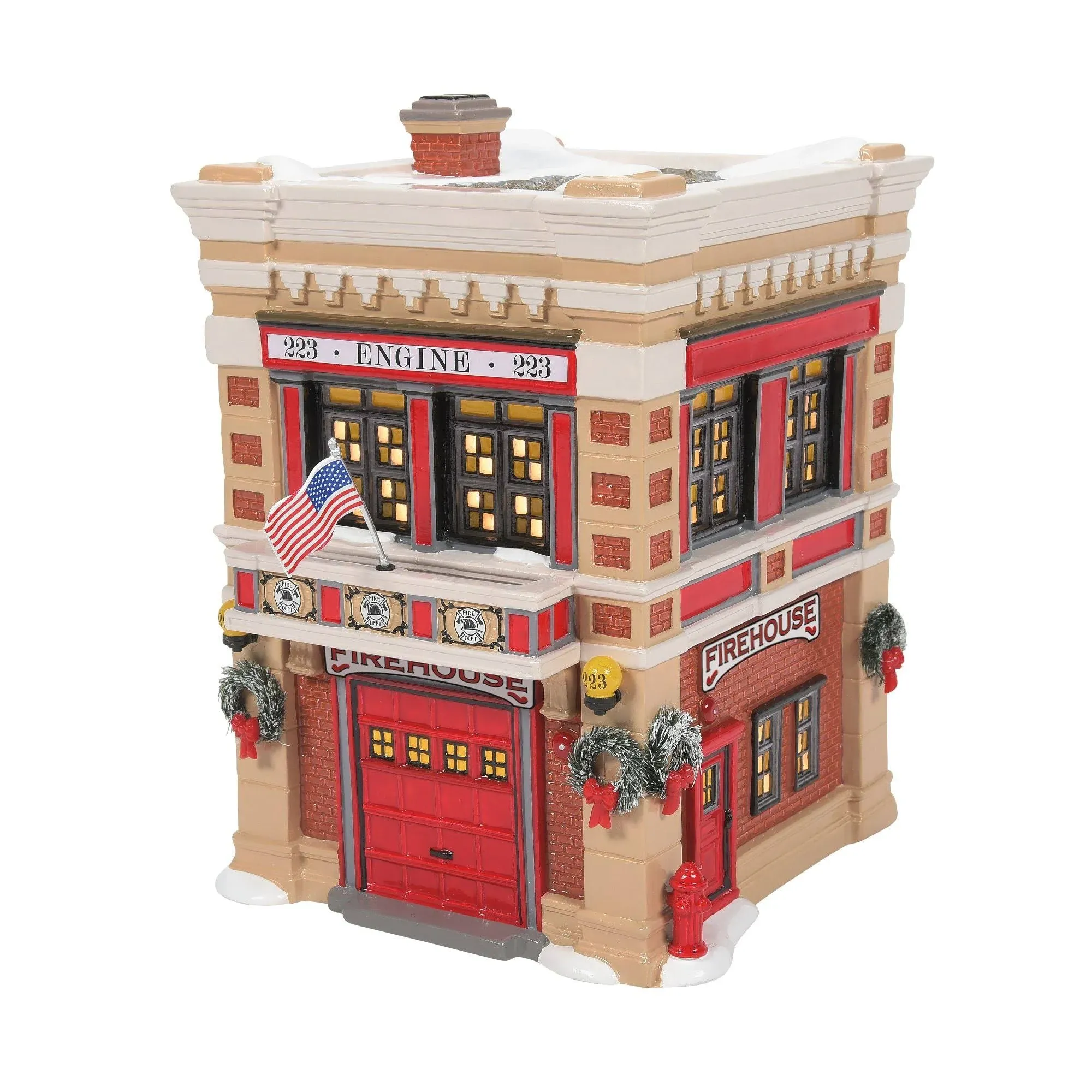 Department 56 Engine 223 Fire House