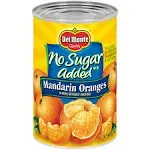 Del Monte Mandarin Oranges, No Sugar Added - 15 oz