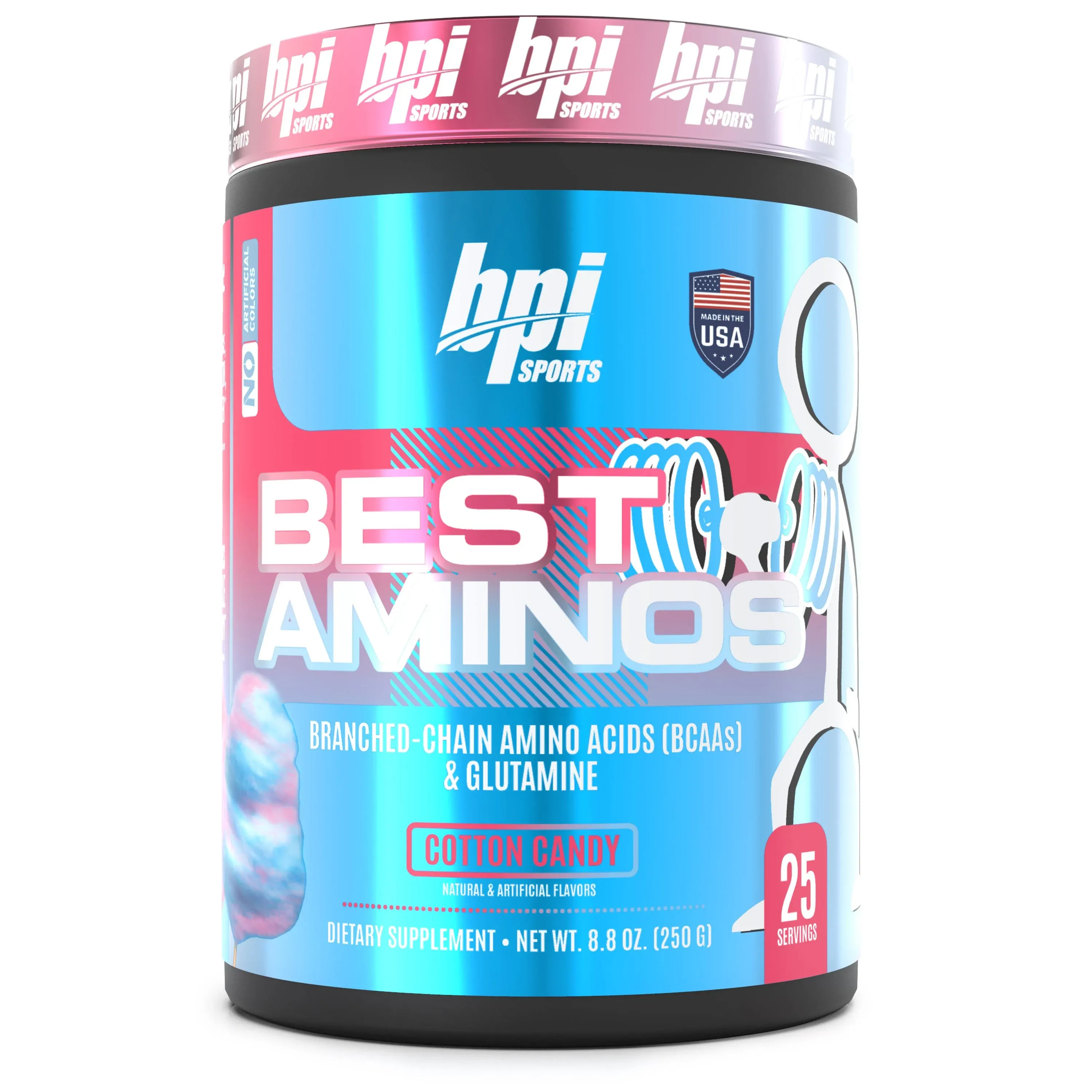 Best Aminos | BCAA Amino Acids | Nutrition Supplements - BPI Sports Cotton Candy