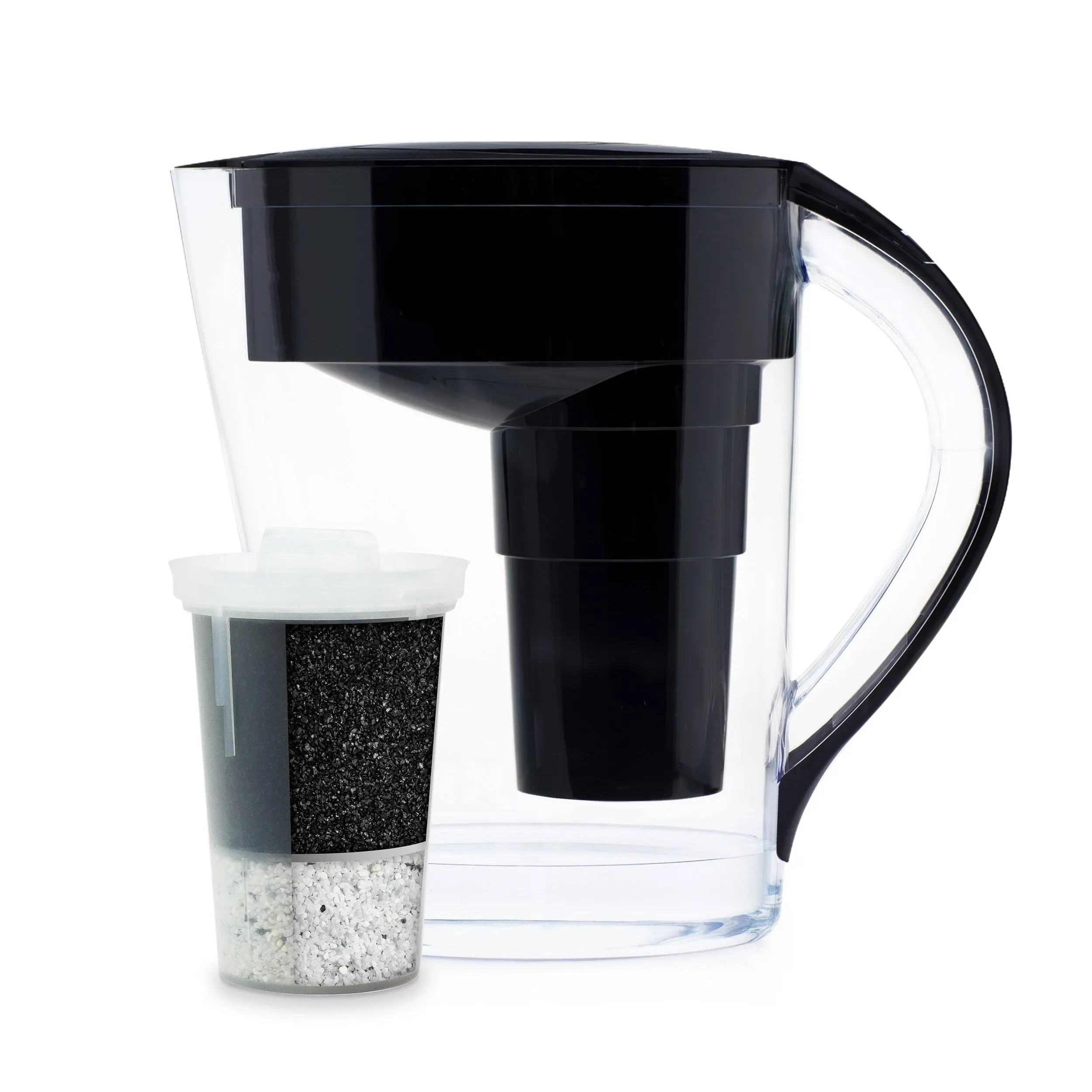 SANTEVIA MINA Alkaline Pitcher Black