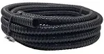 Sealproof 3/4" Dia Corrugated Pond Tubing 3/4-Inch ID, 20 ft Long, Black Kink FR