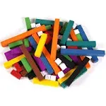 hand2mind Plastic Cuisenaire Rods Individual Set Math Manipulatives