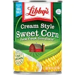 Libby's Cream Style Sweet Corn 14.75 oz