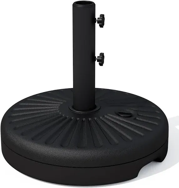 Jearey Outdoor Umbrella Base Stand Patio Umbrella Base Water Filled Stand