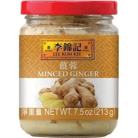 Lee Kum Kee Minced Ginger 7.5 oz (Pack of 12) ~Exp 12/11/2025