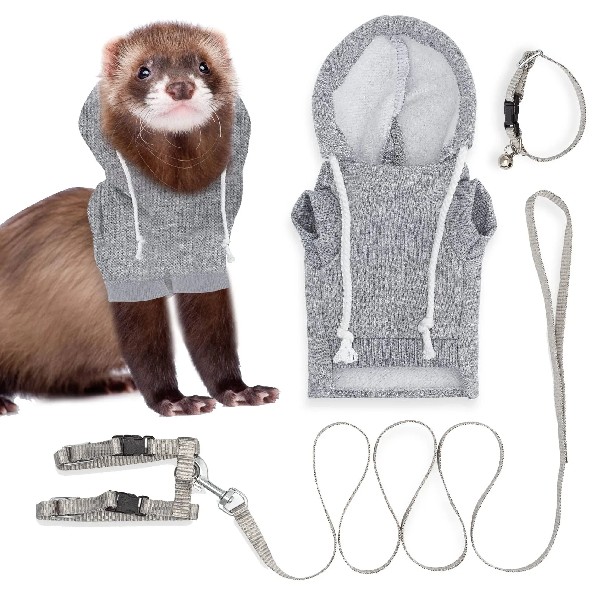 Ferret Sweater, Leash and Collar Set