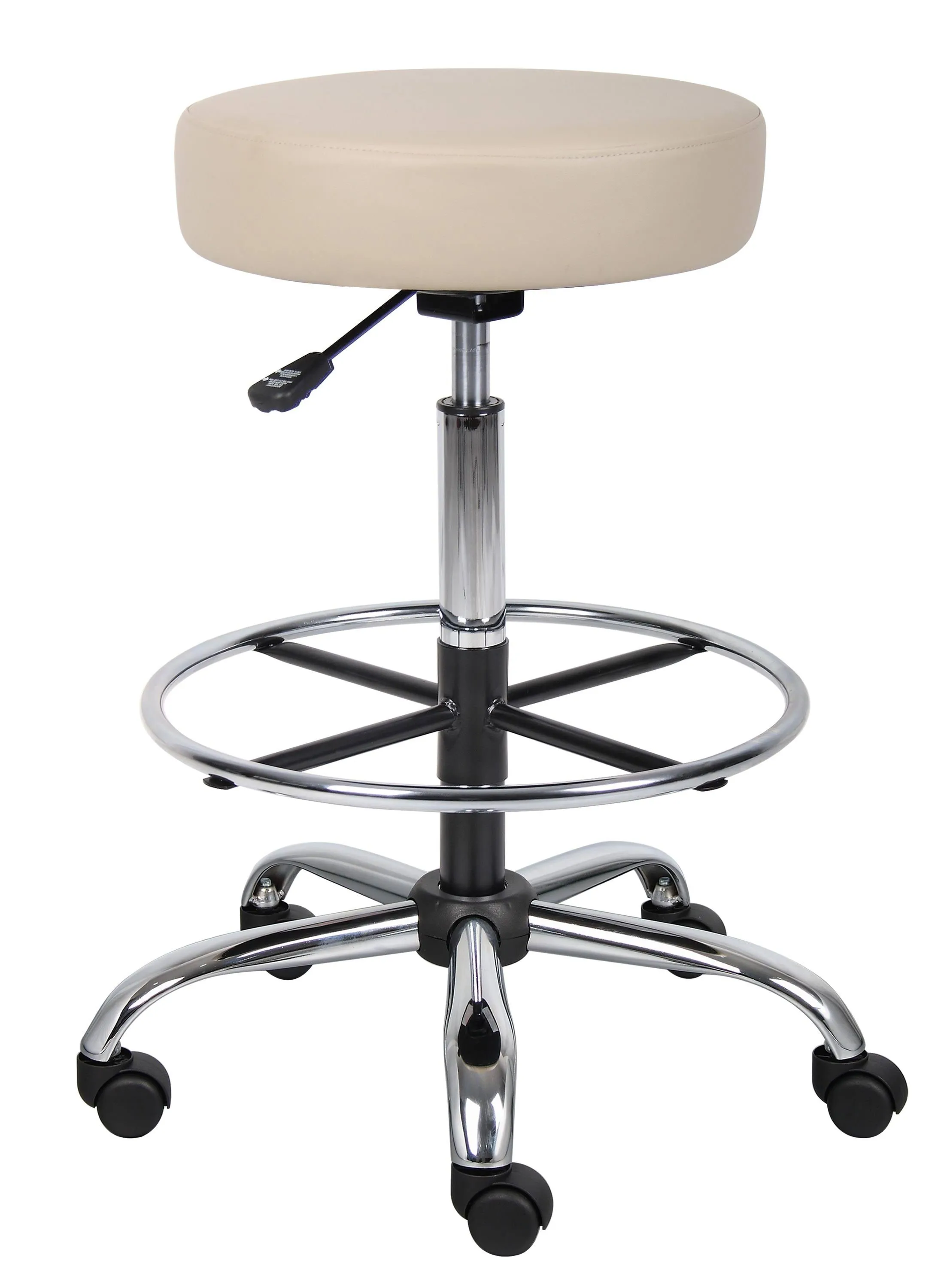 Boss Caressoft Medical/Drafting Stool Beige