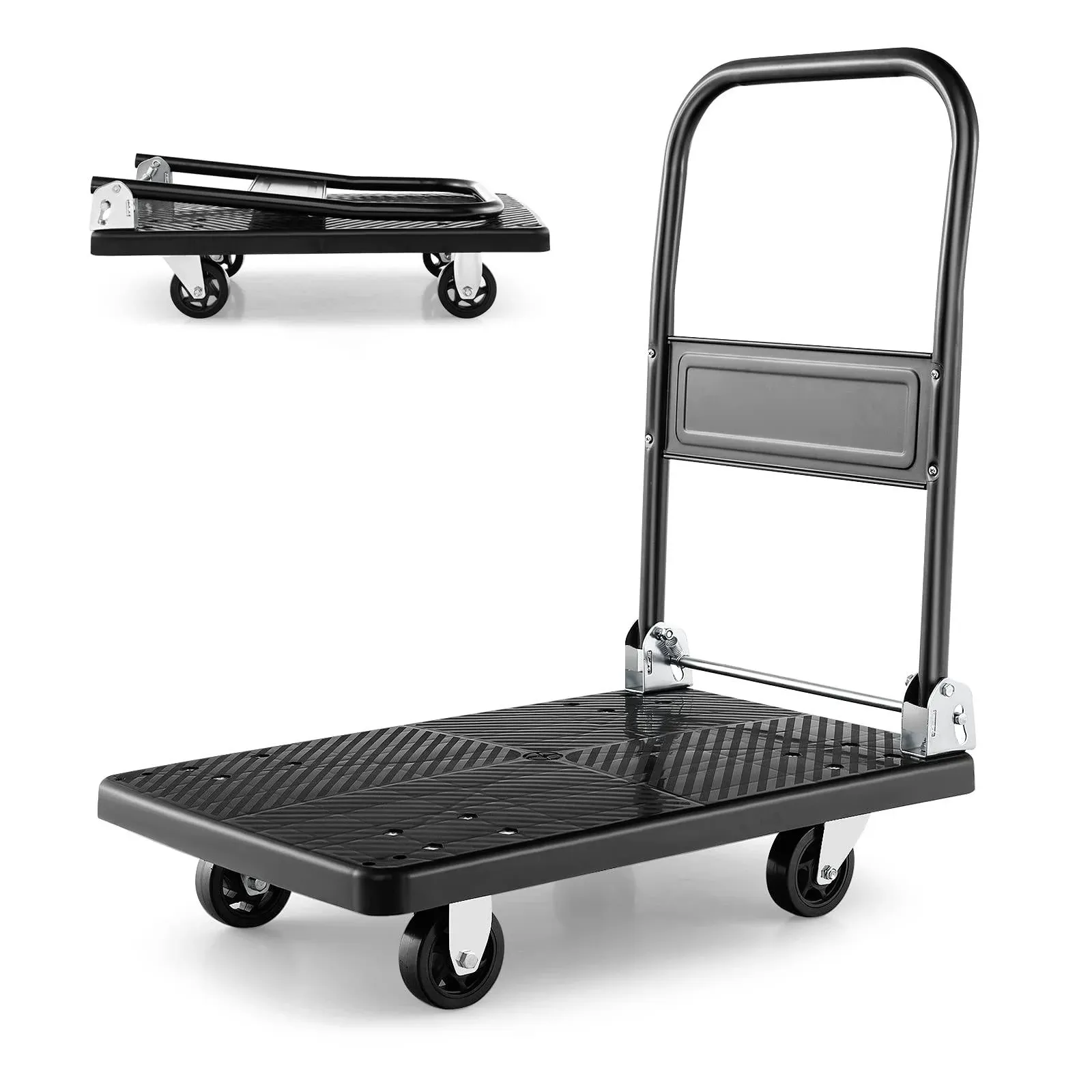 Costway Folding Push Cart Dolly