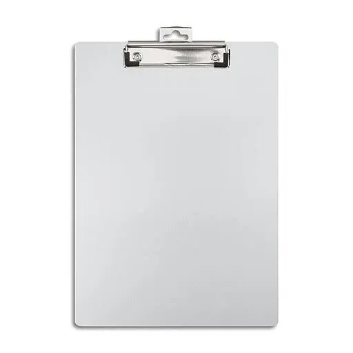 Staples Aluminum Clipboard Letter Size Silver 9" x 12" 1671419