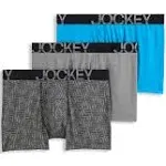 Jockey Men's ActiveStretch 4" Boxer Brief