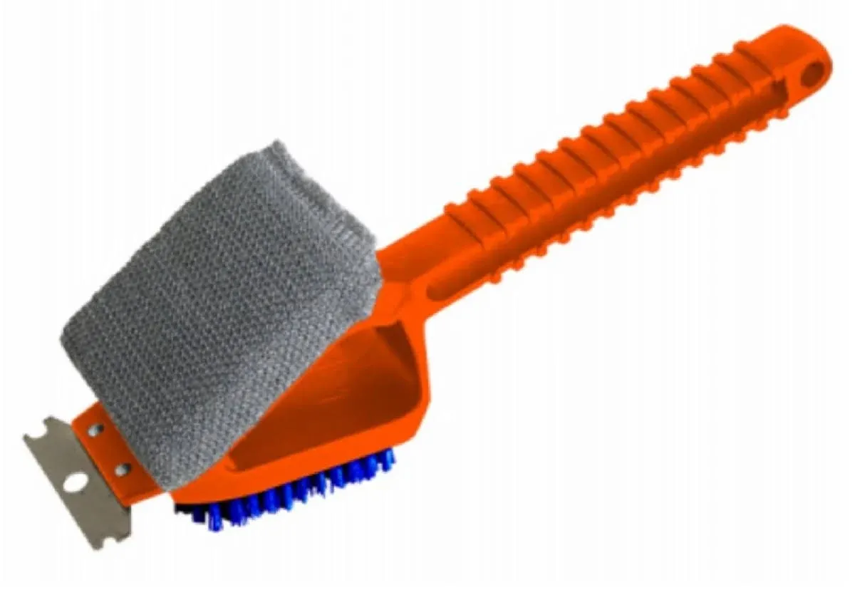 Bryson Industries CitruSafe Dual Head Nylon Bristle Grill Brush