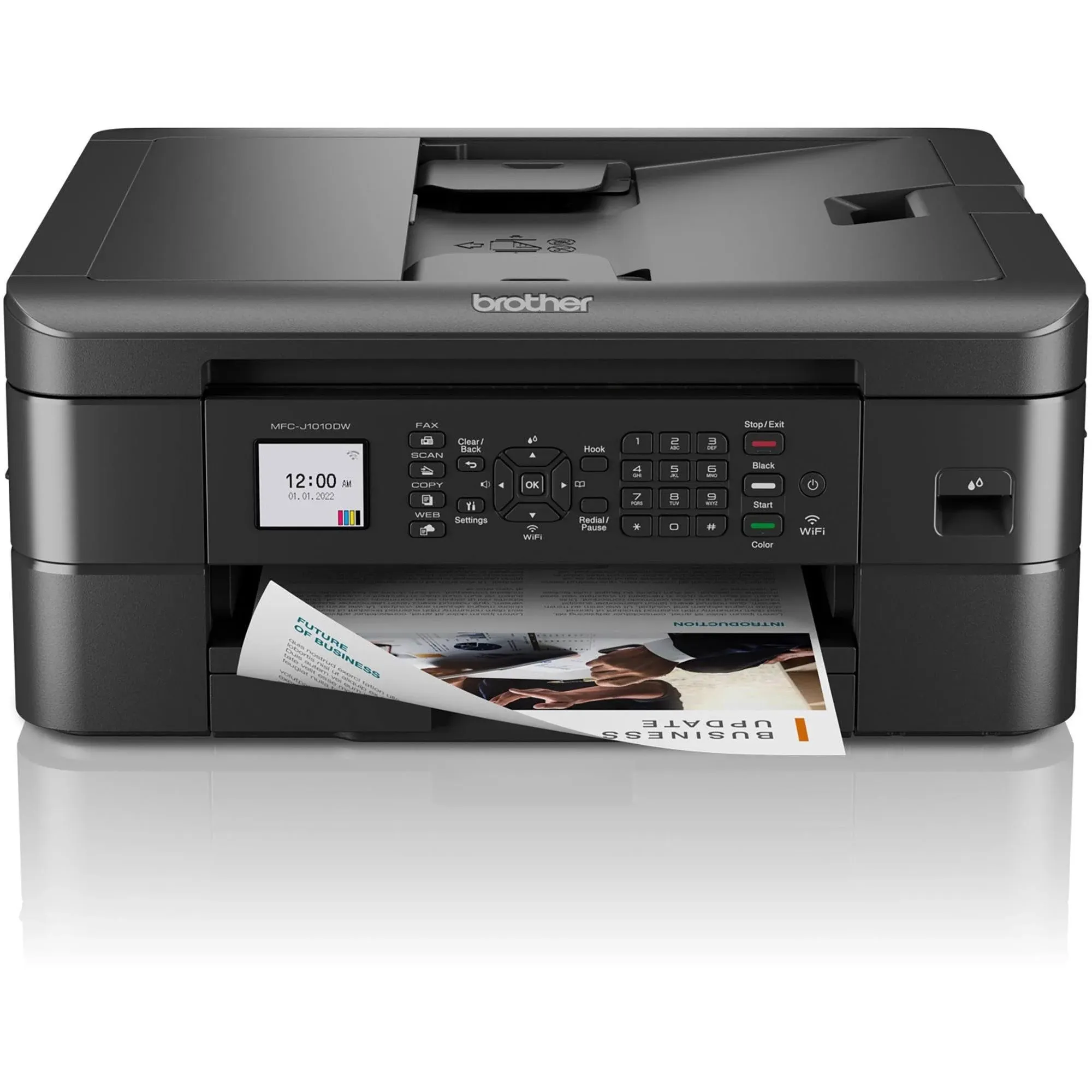 Brother MFC-J1010DW Wireless Color Inkjet All-in-One Printer Working Condition