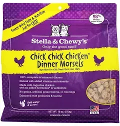 Stella & Chewy's Chick Chick Chicken Dinner Morsels Freeze Dried Cat Food