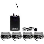 VocoPro SilentPA-IFB-4 In-Ear Monitor System, 900-927.2mHz