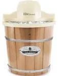 Elite Gourmet Eim-924l 4-Quart Old Fashioned Electric Ice Cream Maker