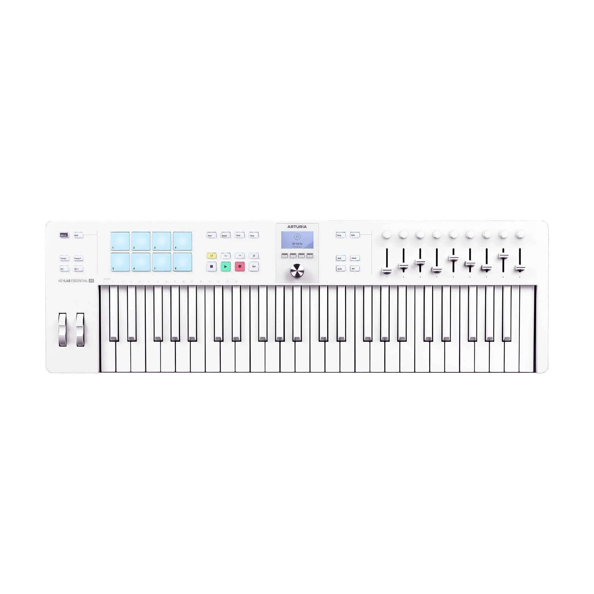 Arturia KeyLab Essential MK3 49-Key Keyboard Controller - Alpine White