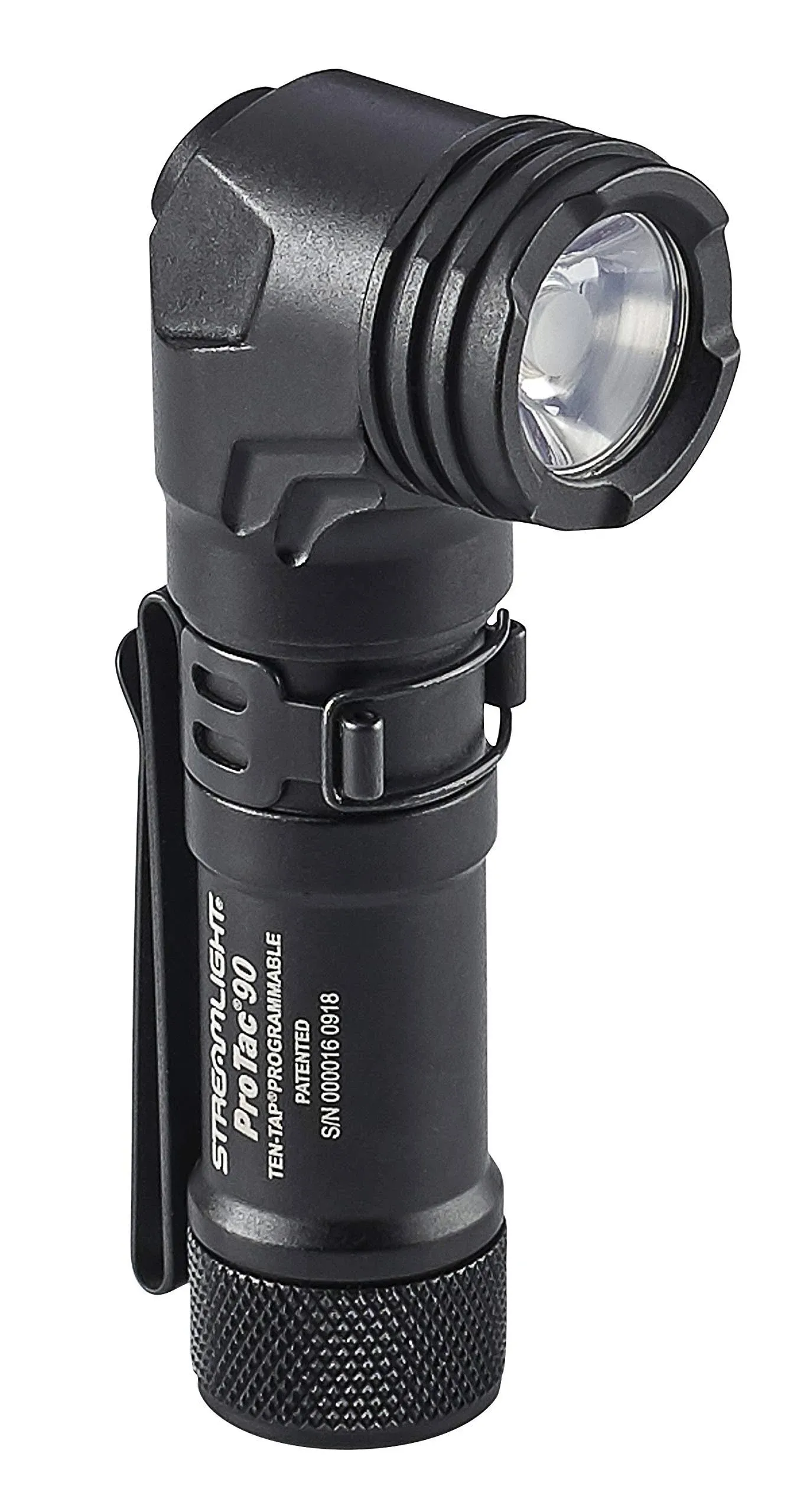 Streamlight ProTac 90 Right Angle Flashlight Multi-Fuel Tactical Light (88087)