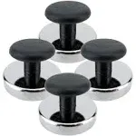 Master Magnetics Round Base Magnet Fastener with Knob