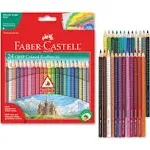 Faber-Castell - Grip Colored EcoPencils Set - 24-Color Set