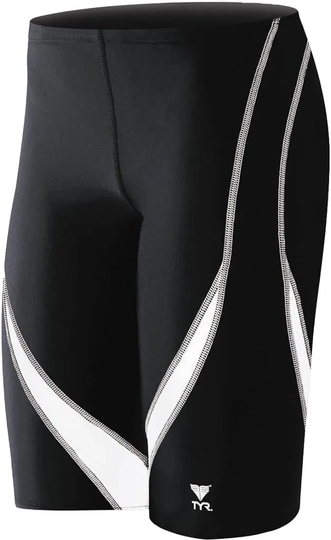 TYR Alliance Splice Jammer Men's Swimsuit 32 Black/White