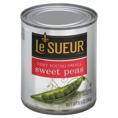 (6 Pack) Le Sueur Very Young Small Sweet Peas, 8.5 oz