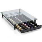 RECAPS Coffee Pod Holder Storage Pod Drawer Pods Holder Compatible with Nespresso Original Line Coffee Pods Kitchen Organizer Holds 60 Pods