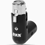 LyxPro XLR Angle Adapter Dual male and Female Can Be Positioned to 4 Different