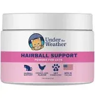 Under The Weather Hairball Support Powder for Cats