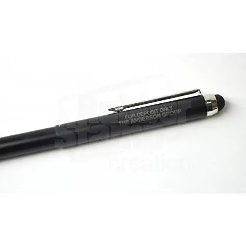 Heri Metal Stamp Pen with Free Engraving - Black