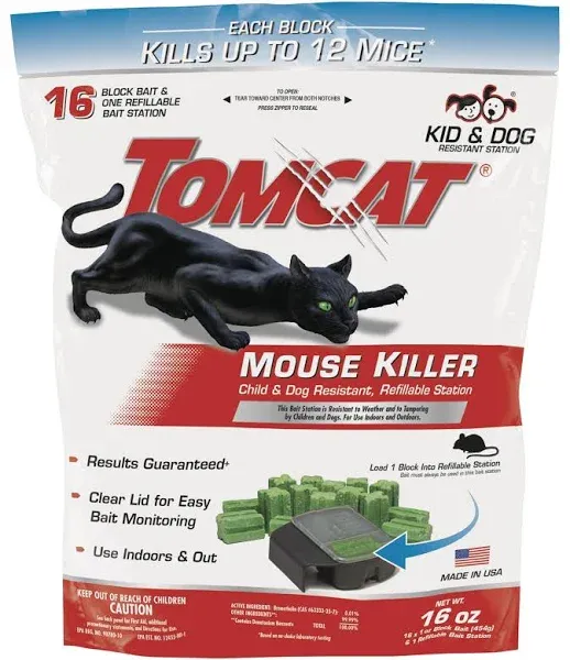 Tomcat Mouse Killer Bait Station