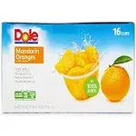 Dole Mandarin Oranges - 16 pack, 4 oz cups