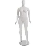 AMBER PLUS SIZE MANNEQUIN POSE 2 - OVAL HEAD