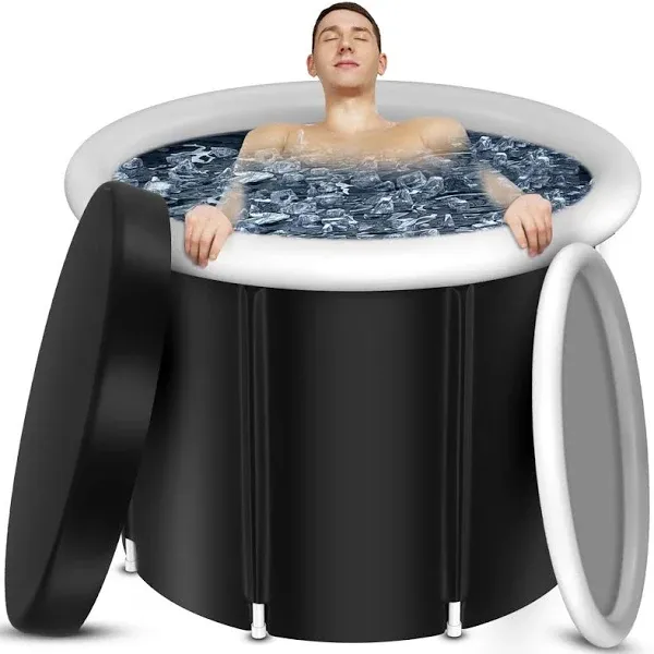 CRLAST Ice Bath Tub, XL Large Cold Plunge Tub for Cold Water Therapy Recovery...