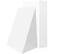 MBC MAT BOARD CENTER Mat Board Center 10 Pack 3/16" Thick White with White Core Foam Core Backing Board/Mounting Board