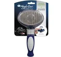 Four Paws Magic Coat Professional Series Self-Cleaning Hair Brush for Dogs NEW