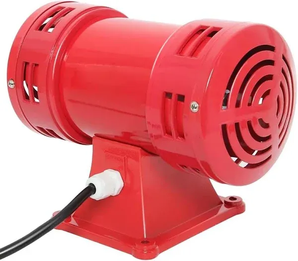 YaeCCC 150dB Motor Driven Air Raid Siren Metal Horn Double Industry Boat Alarm