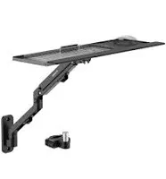 Mount-It! MI-1765KB Counterbalance Keyboard Tray Arm for Wall and Pole Mounting