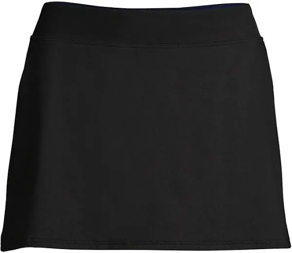 Lands' End Women's Tummy Control Swim Skirt