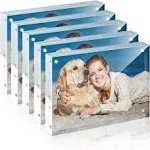 TWING Premium Acrylic Photo Frame Magnet Photo Frame 5x7 5 Pack