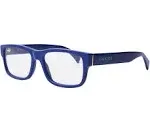 Gucci GG1141O-002 Blue narrow Men&#039;s Eyeglasses