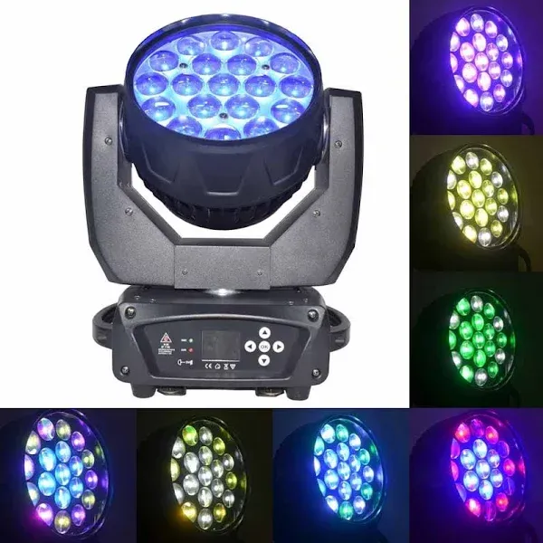 Boulder 19x15W Zoom Beam Wash Moving Head Light