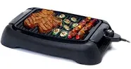 Elite Cuisine Countertop Electric Grill Model EGL-3450, 13&#034; x 10&#034; Nonstick