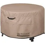 Patio Fire Pit Table Cover Round 32 inch Outdoor Waterproof Fire Bowl Cover