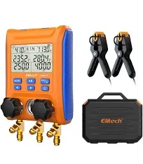 Elitech LMG-10 HVAC Digital Manifold Gauge