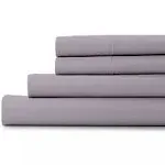 Purity Home 300 Thread Count Organic Cotton Percale Sheet Set or Pillowcases