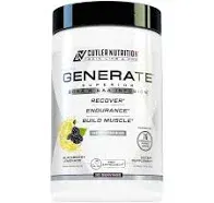 Cutler Nutrition Generate EAA and BCAA Powder Best Branched Chain Amino Acids Supplement with Essential Amino Acids