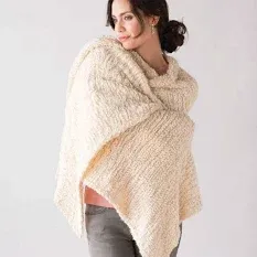 Ivory Faith Giving Shawl